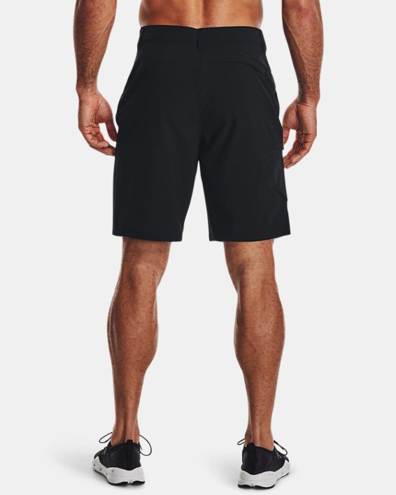 Men's UA Mantra Cargo Shorts, Black, pdpMainDesktop image number 1